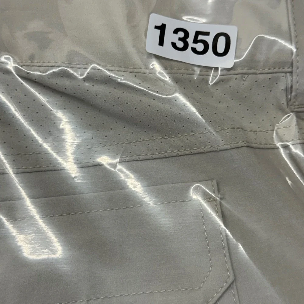 Huk Next Level 10.5 Short Mens‎ M Tan Fishing Performance Cargo H2000171-250-M